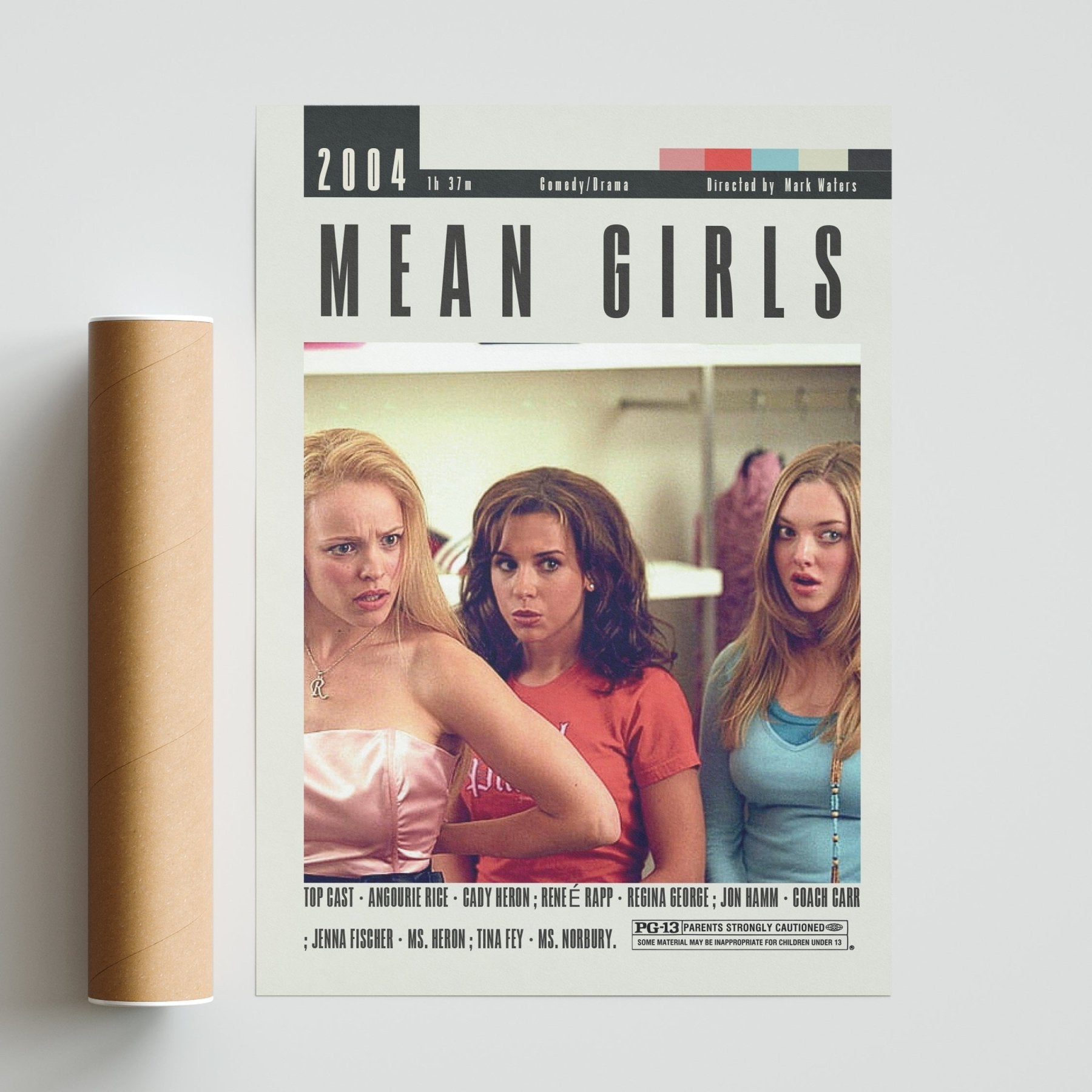 Mean Girls Poster | Samantha Jayne Movie - 98typesModern Minimal Movies