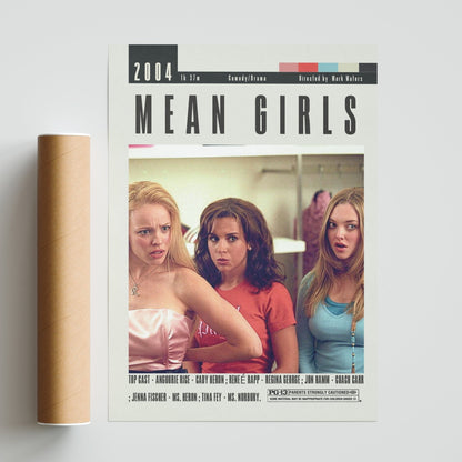 Mean Girls Poster | Samantha Jayne Movie - 98typesModern Minimal Movies