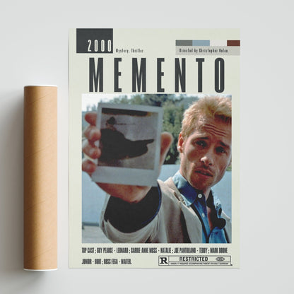 Memento Poster | Christopher Nolan Films - 98typesModern Minimal Movies