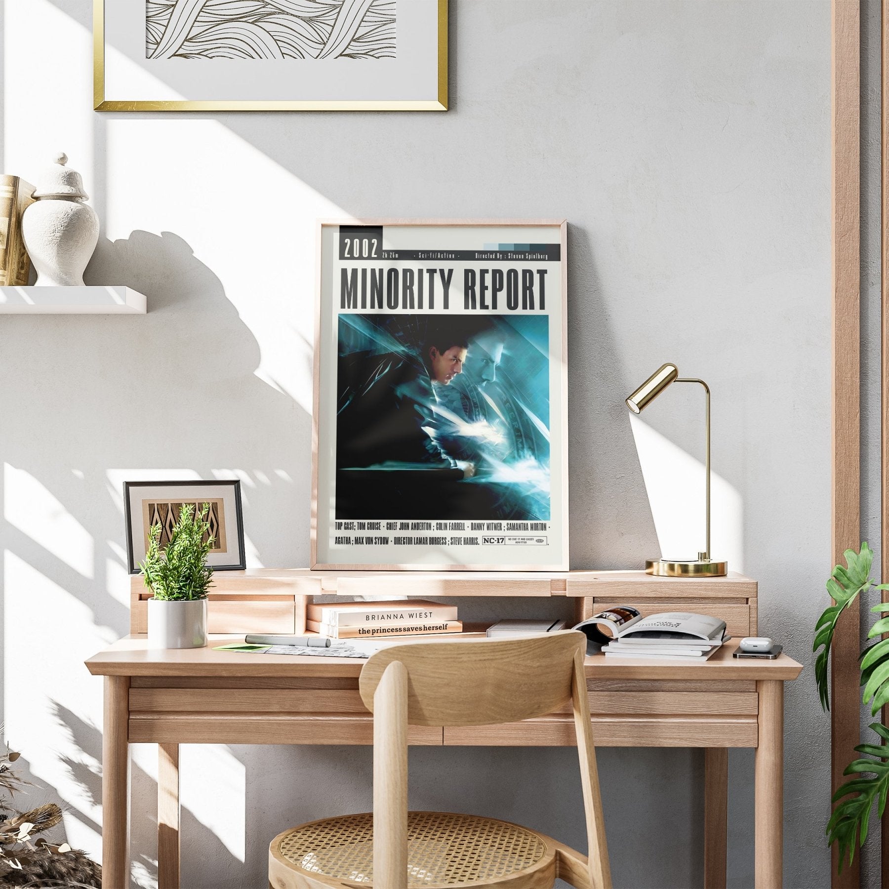 Minority Report Movie Poster - 98typesModern Minimal Movies