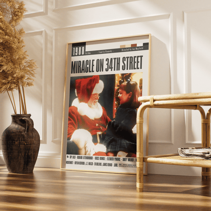 Miracle on 34th Street (1994) Posters - 98typesModern Minimal Movies