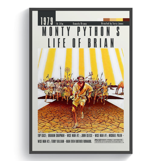 Monty Python's Life of Brian Posters - 98typesModern Minimal Movies