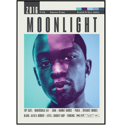 Moonlight Movie Posters - 98typesModern Minimal Movies