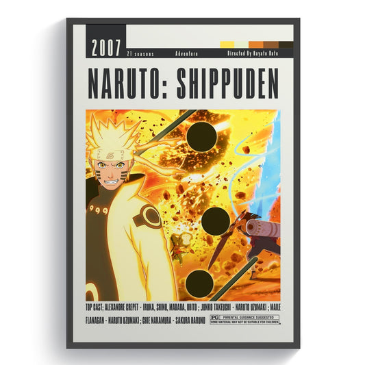 Naruto Shippuden Poster Movies - 98typesModern Minimal Movies