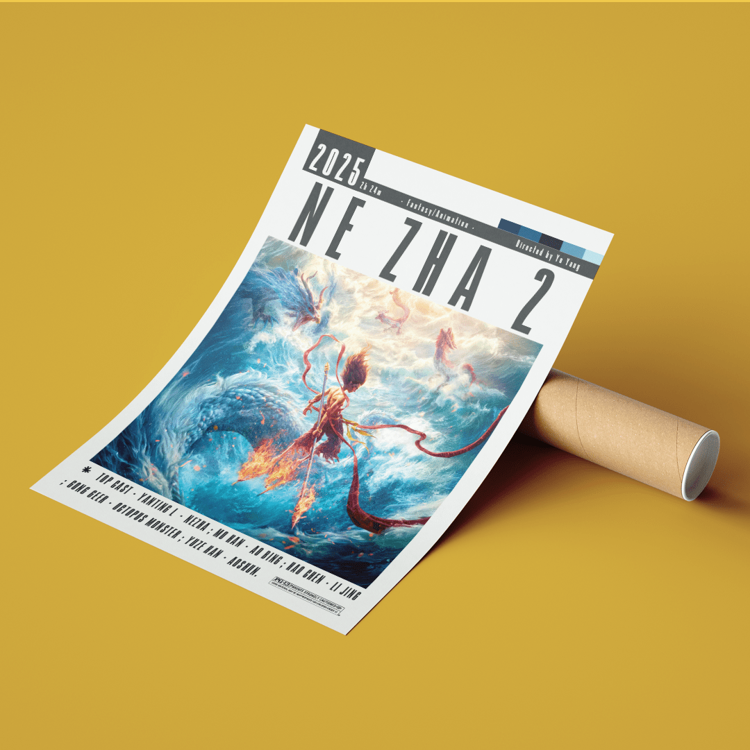 Ne Zha 2 2025 Movie Posters - 98typesModern Minimal Movies