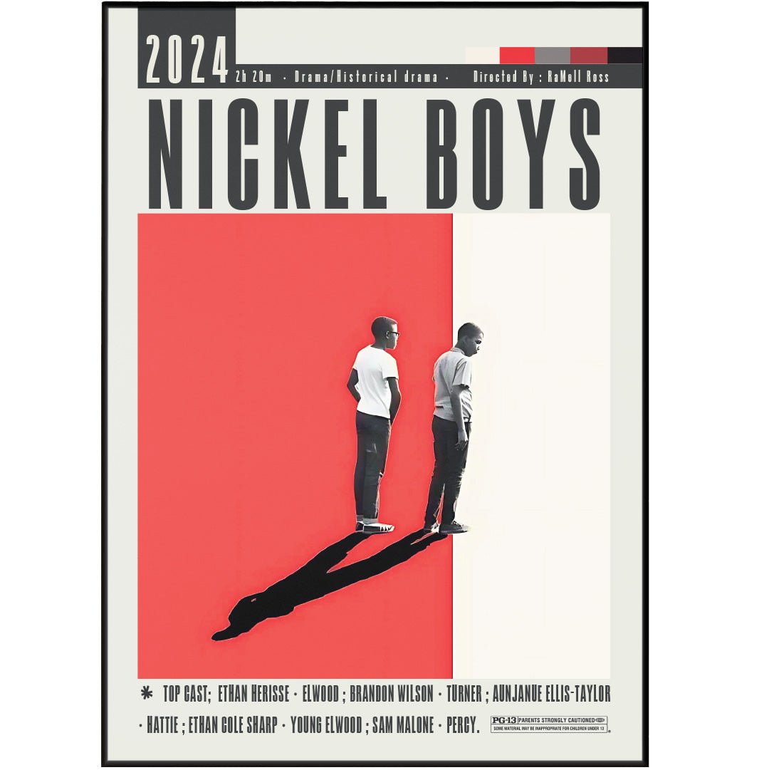 Nickel Boys Movie Poster - 98typesModern Minimal Movies