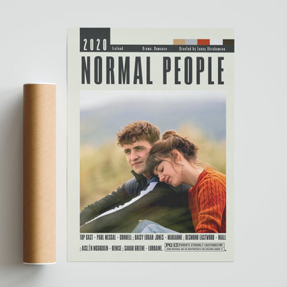 Normal People Poster | Lenny Abrahamson Films - 98typesModern Minimal Movies