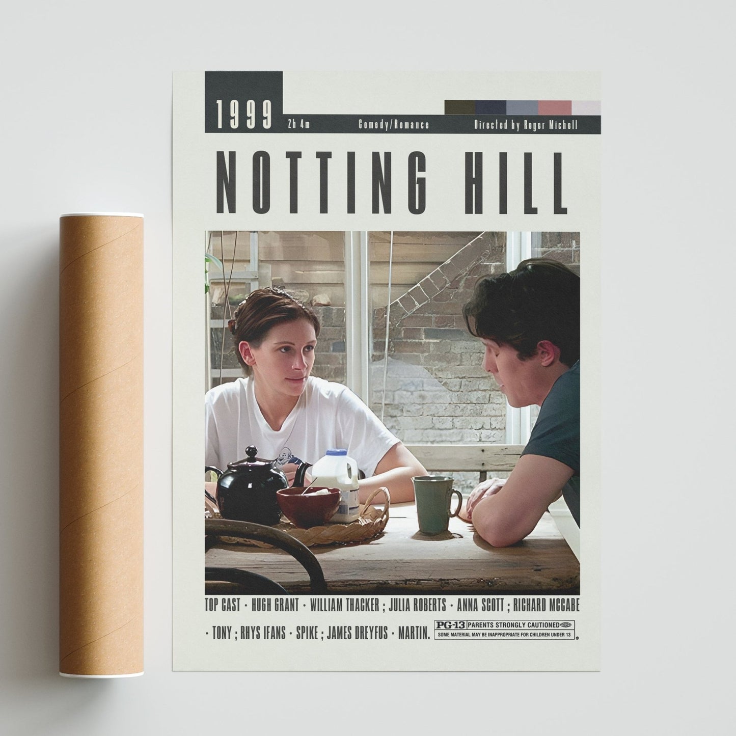 Notting Hill Posters | Roger Michell Movies - 98typesModern Minimal Movies