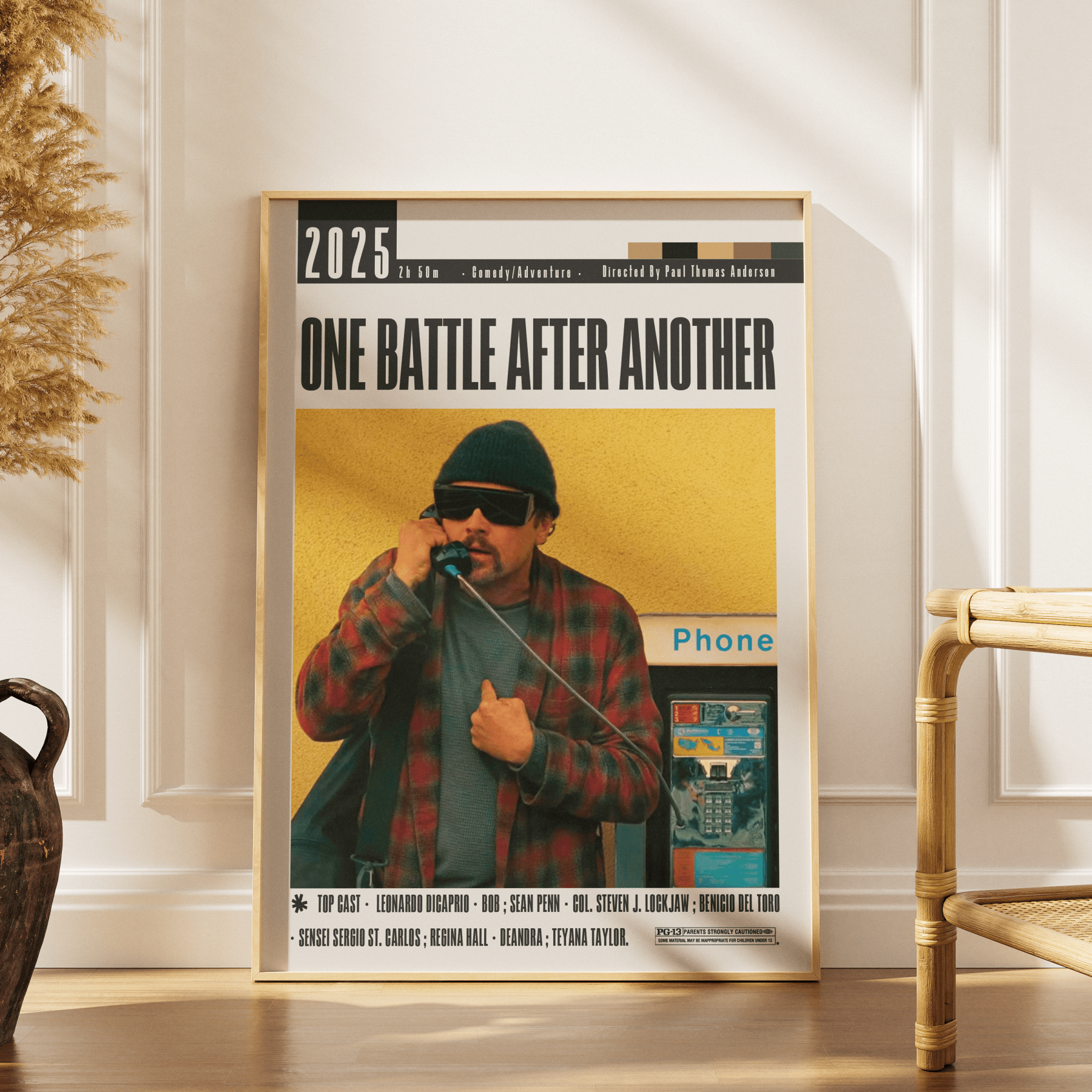 One Battle After Another (2025) Posters - 98typesModern Minimal Movies