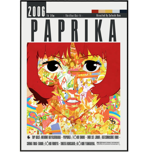 Paprika Film Posters - 98types