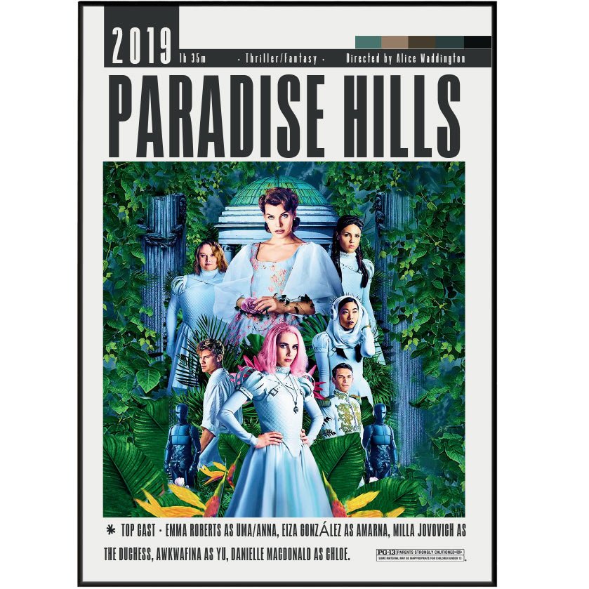 Paradise Hills 2019 Movie Posters - 98typesModern Minimal Movies