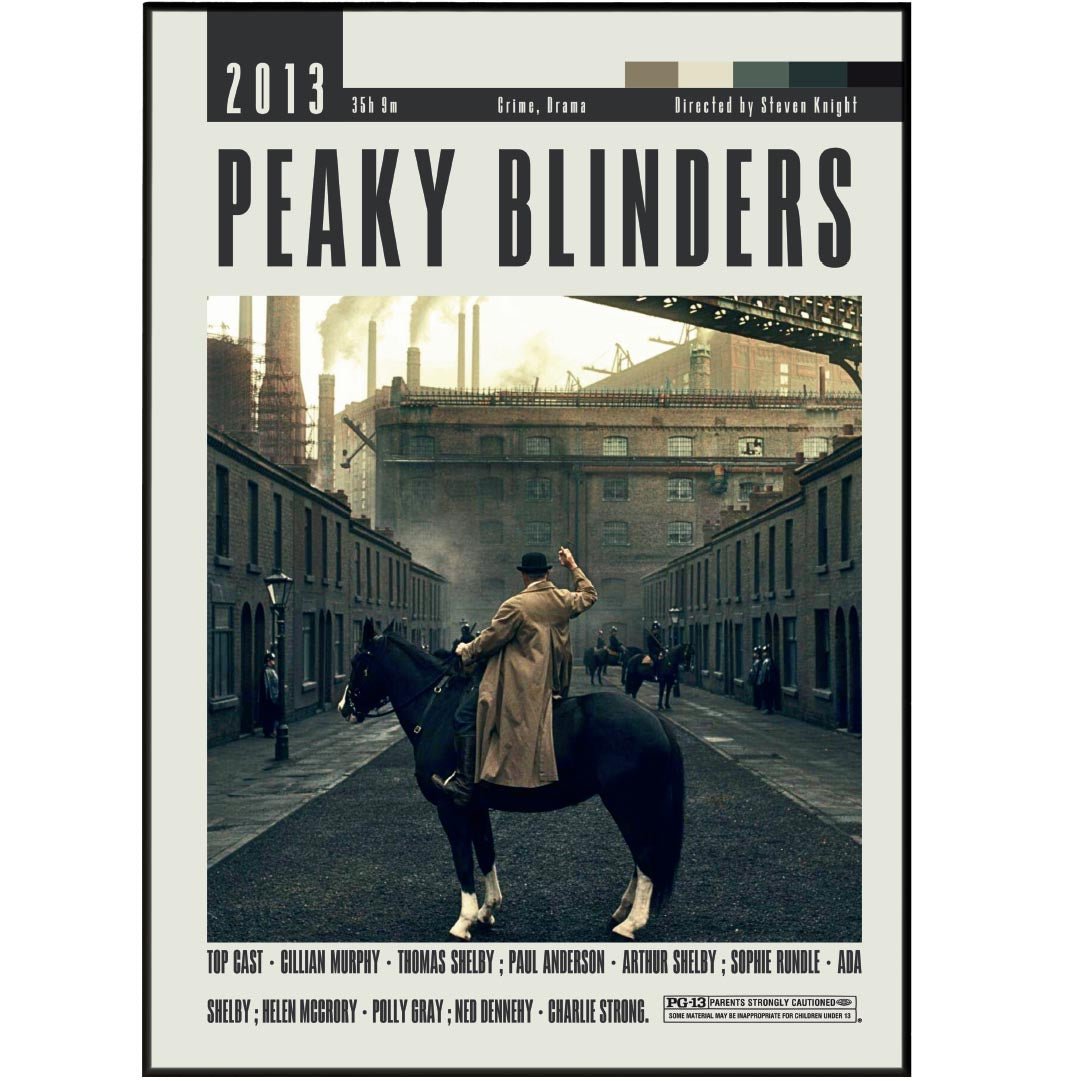 Peaky Blinders Posters | Steven Knight Movies - 98typesModern Minimal Movies