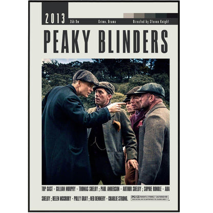 Peaky Blinders Posters | Steven Knight Movies - 98typesModern Minimal Movies