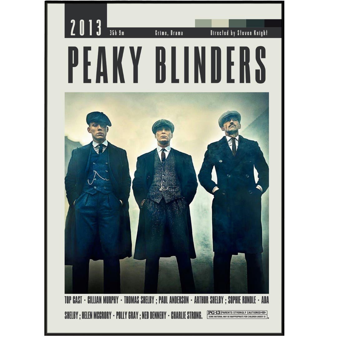 Peaky Blinders Posters | Steven Knight Movies - 98typesModern Minimal Movies