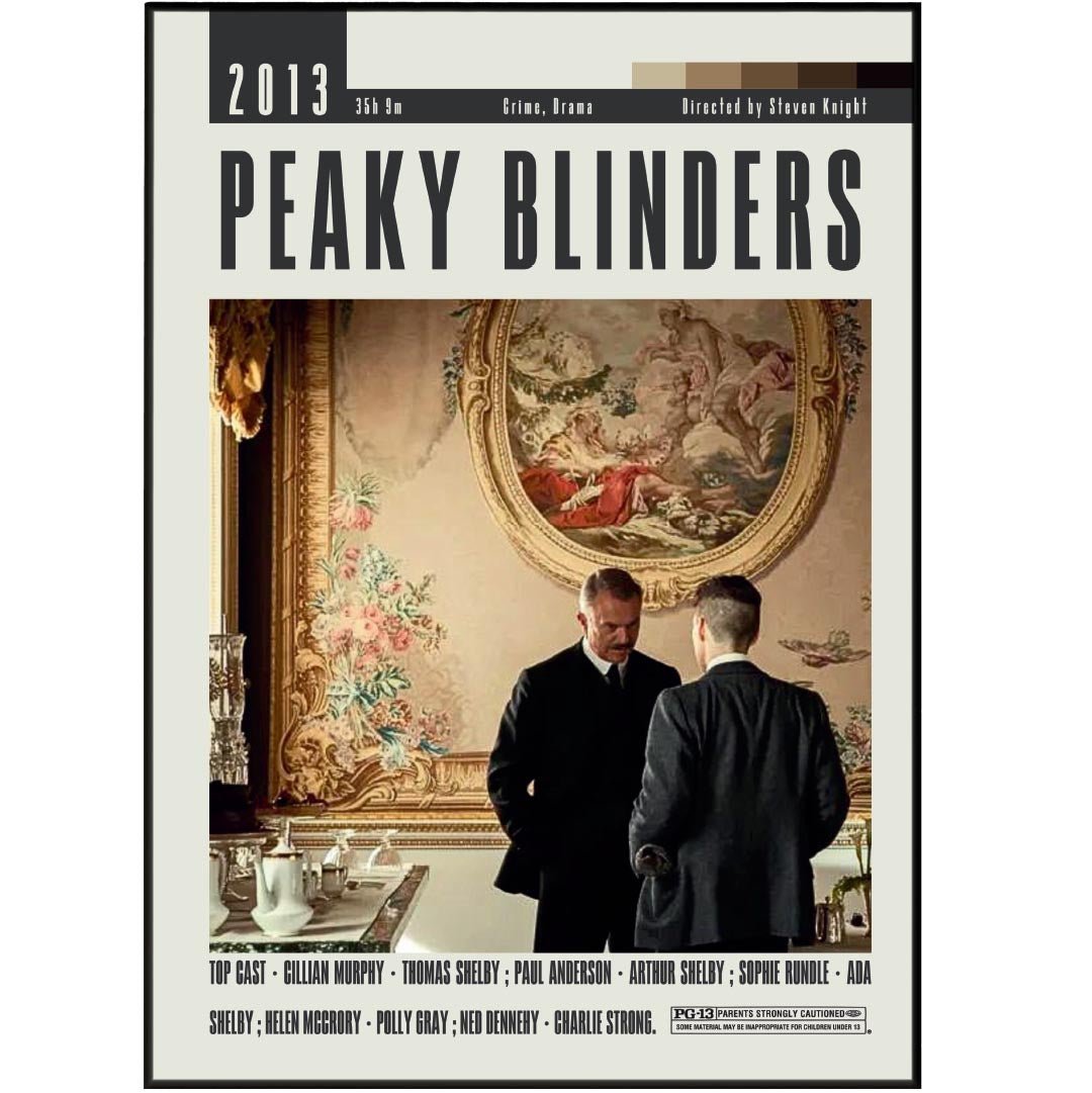 Peaky Blinders Posters | Steven Knight Movies - 98typesModern Minimal Movies