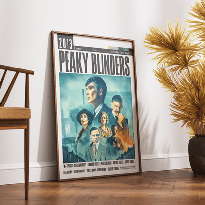 Peaky Blinders Tv Series Poster - 98typesModern Minimal Movies