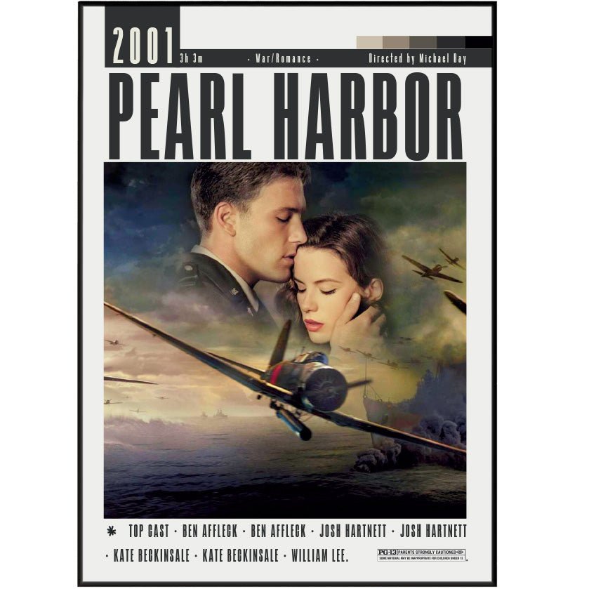 Pearl Harbor Movie Posters - 98typesModern Minimal Movies