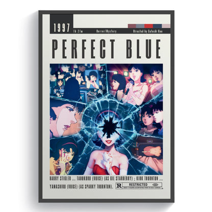 Perfect Blue Movie | Classic Anime Film Posters - 98typesModern Minimal Movies