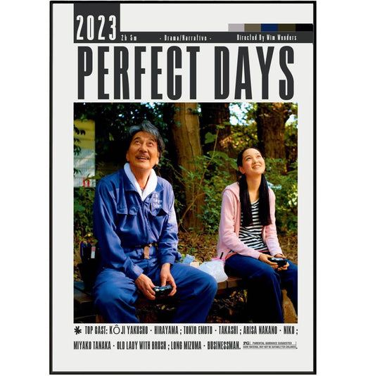 Perfect Days 2003 Film Posters - 98typesModern Minimal Movies