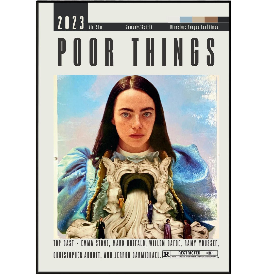 Poor Things Posters | Yorgos lanthimos Movies - 98typesModern Minimal Movies