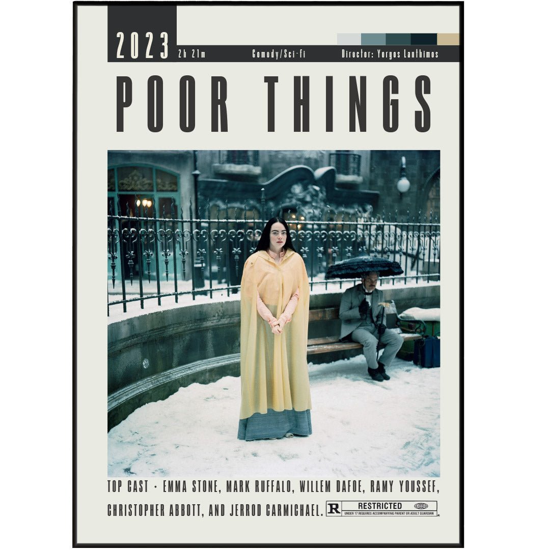 Poor Things Posters | Yorgos lanthimos Movies - 98typesModern Minimal Movies