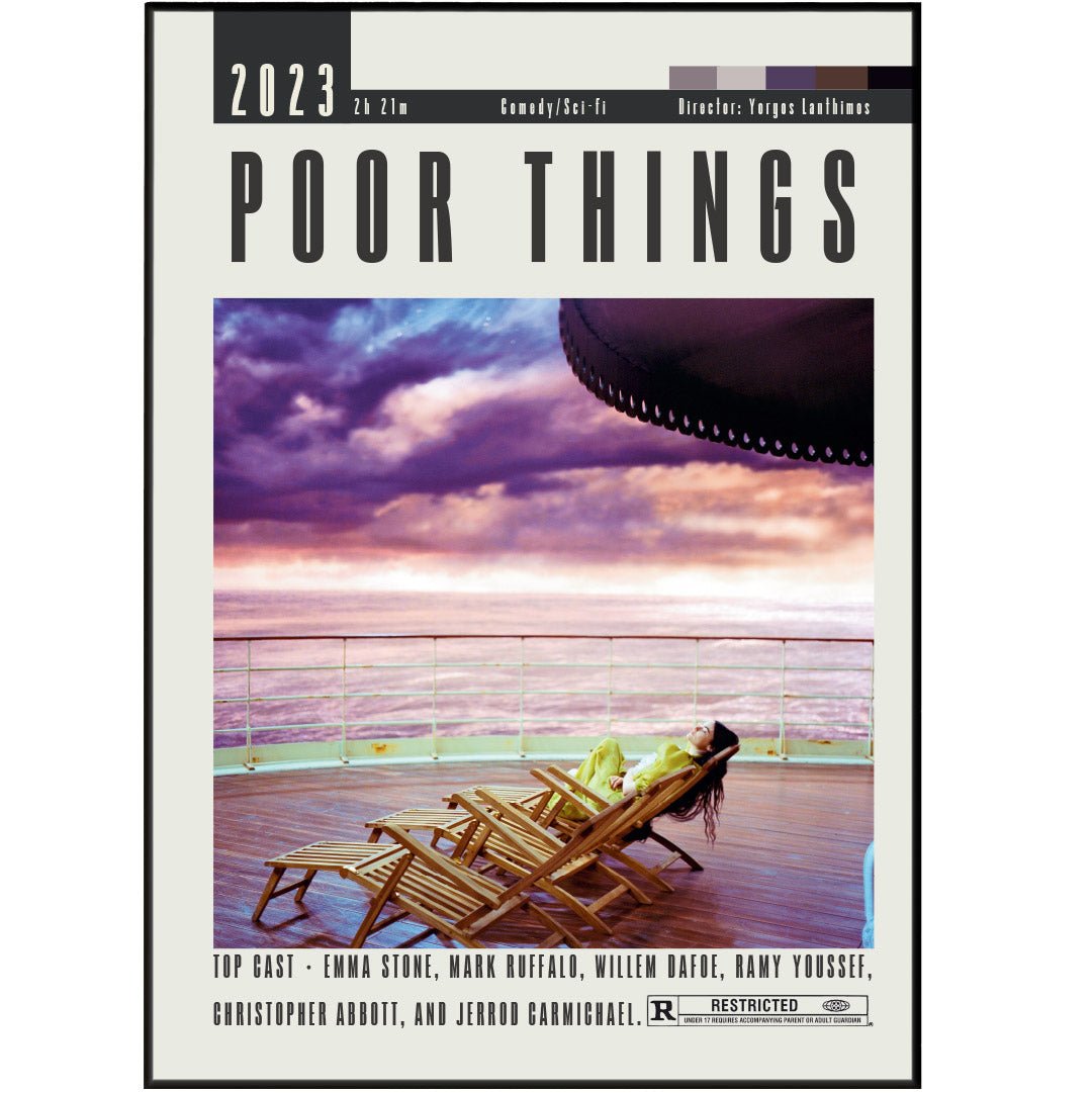 Poor Things Posters | Yorgos lanthimos Movies - 98typesModern Minimal Movies