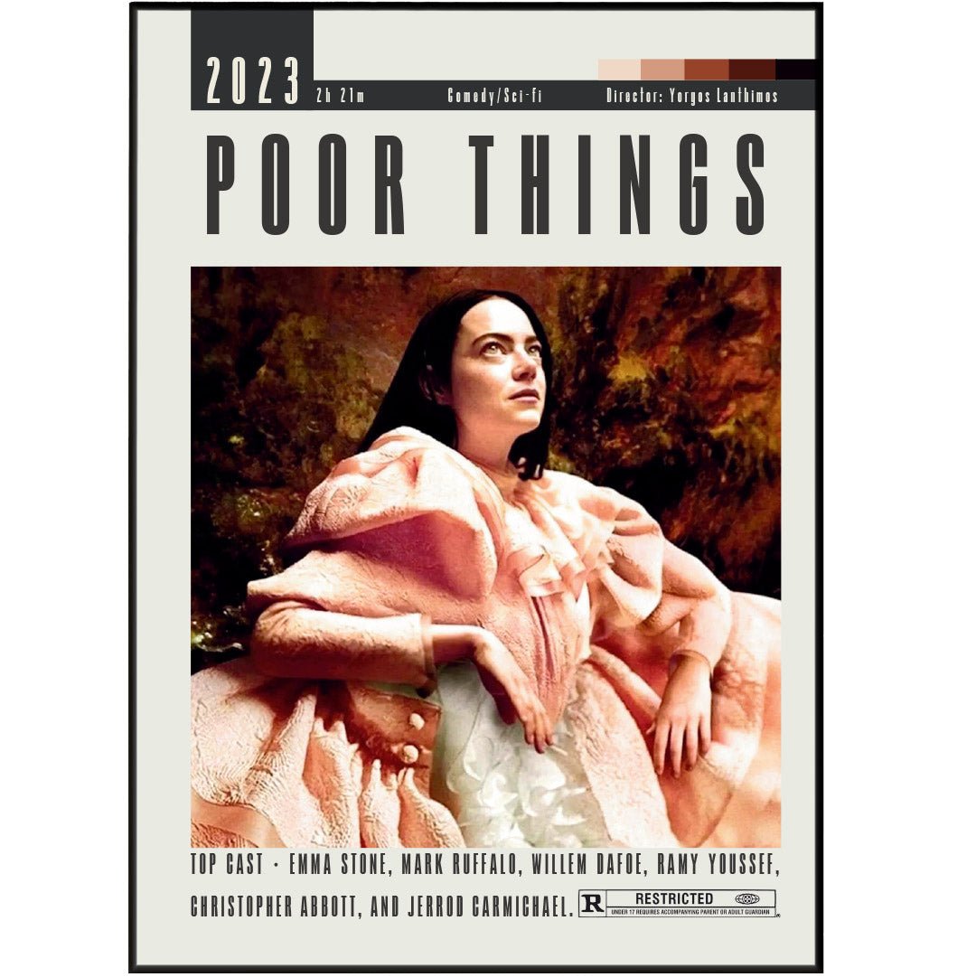 Poor Things Posters | Yorgos lanthimos Movies - 98typesModern Minimal Movies