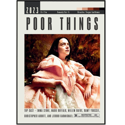 Poor Things Posters | Yorgos lanthimos Movies - 98typesModern Minimal Movies