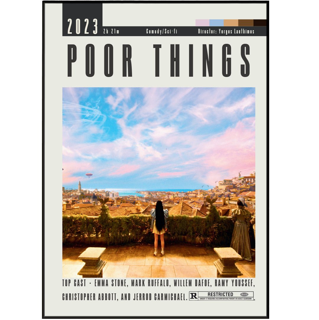 Poor Things Posters | Yorgos lanthimos Movies - 98typesModern Minimal Movies