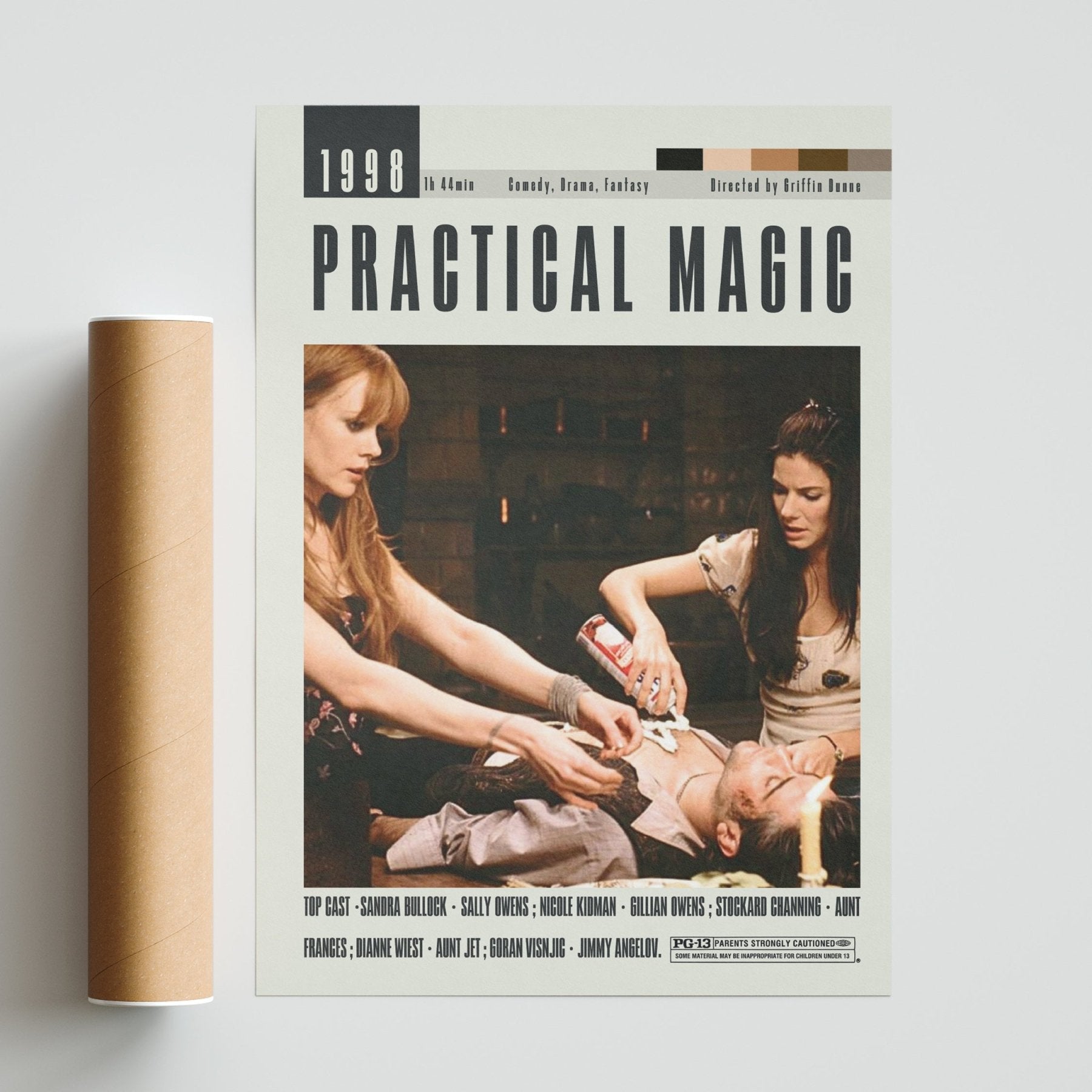 Practical Magic Poster | Griffin Dunne Movies - 98typesModern Minimal Movies