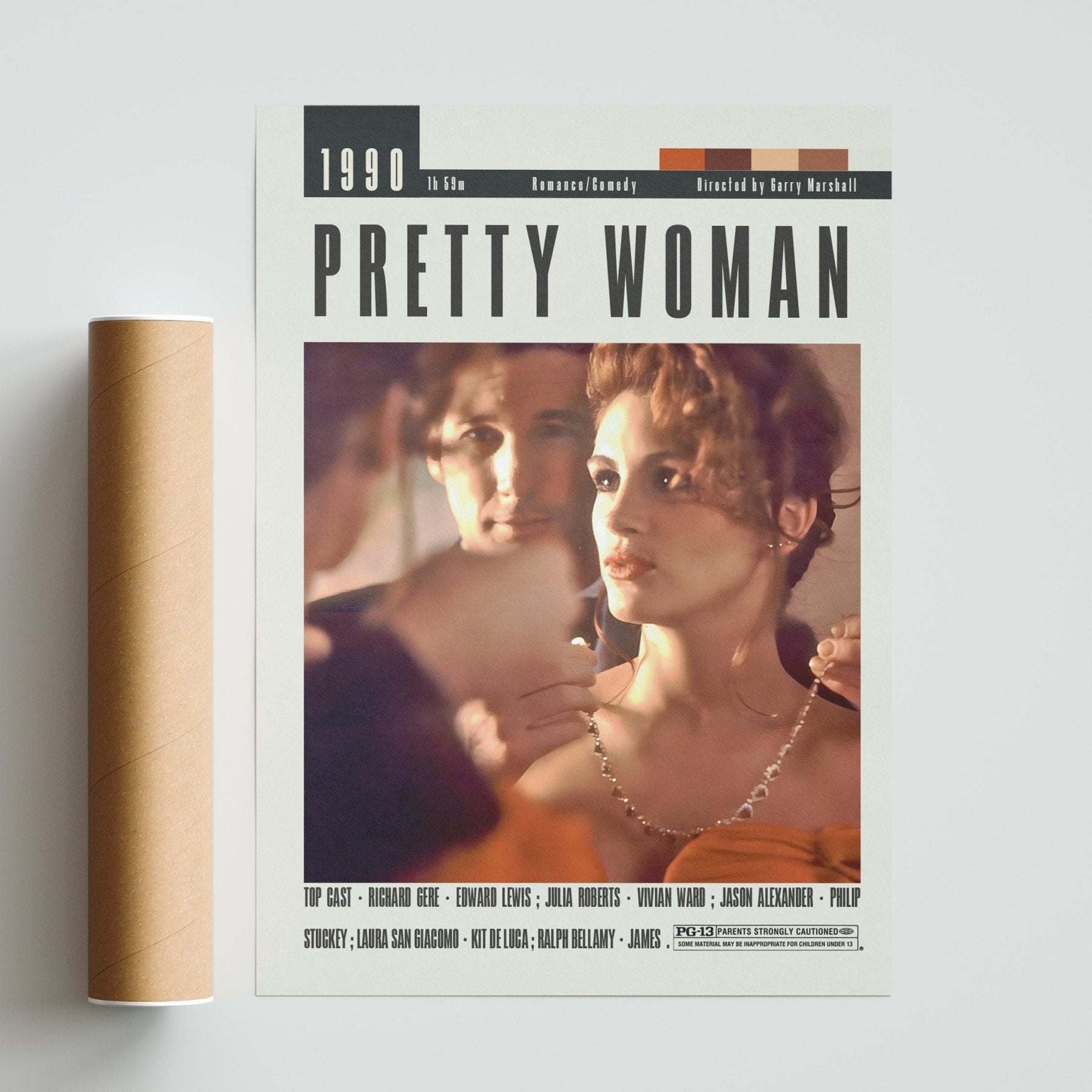 Pretty Woman Poster | Garry Marshall Movies - 98typesModern Minimal Movies