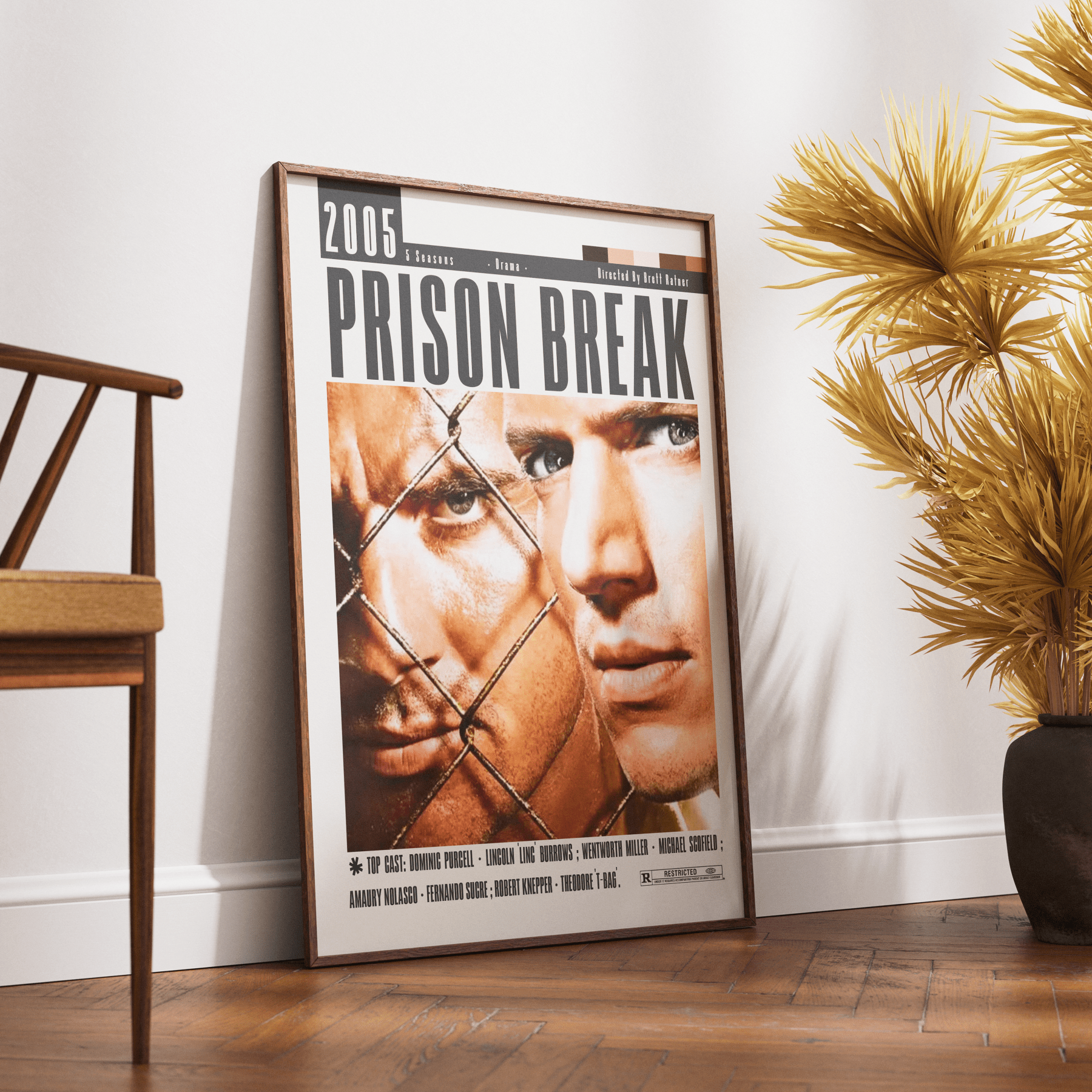 Prison Break 2005 Film Posters - 98typesModern Minimal Movies