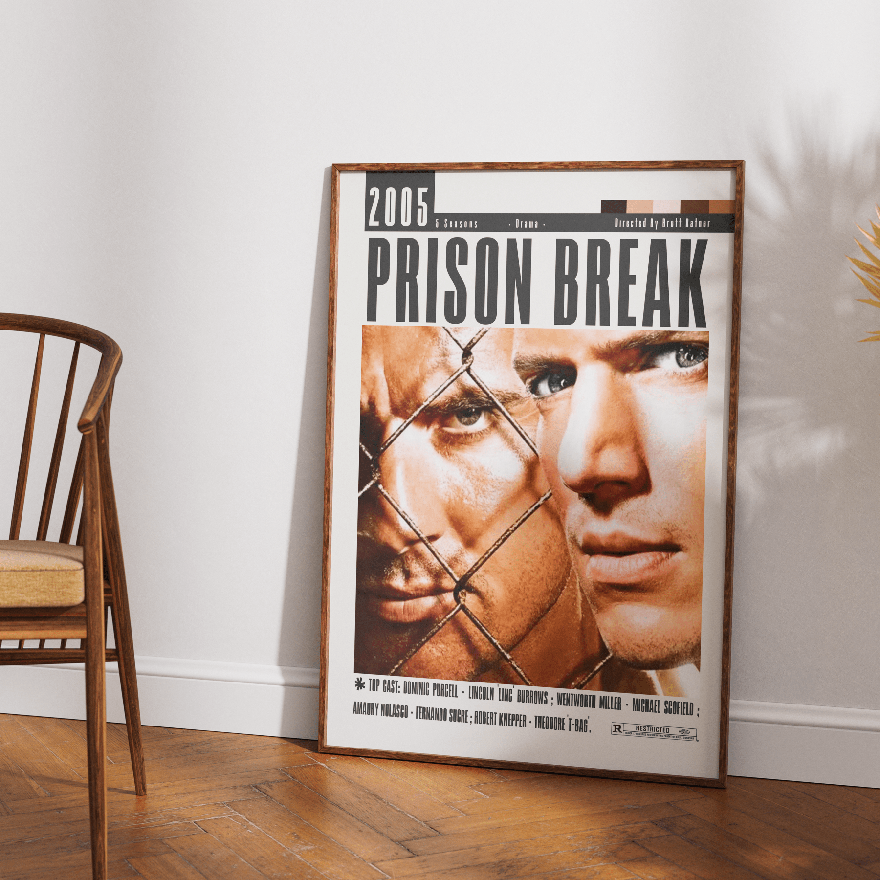 Prison Break 2005 Film Posters - 98typesModern Minimal Movies