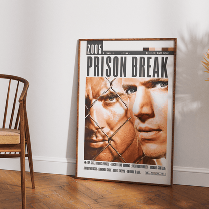 Prison Break 2005 Film Posters - 98typesModern Minimal Movies