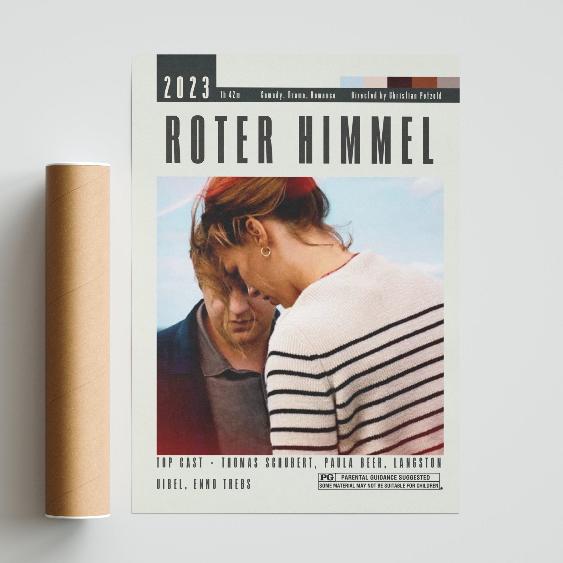 Roter Himmel Poster | Christian Petzold Films - 98typesModern Minimal Movies