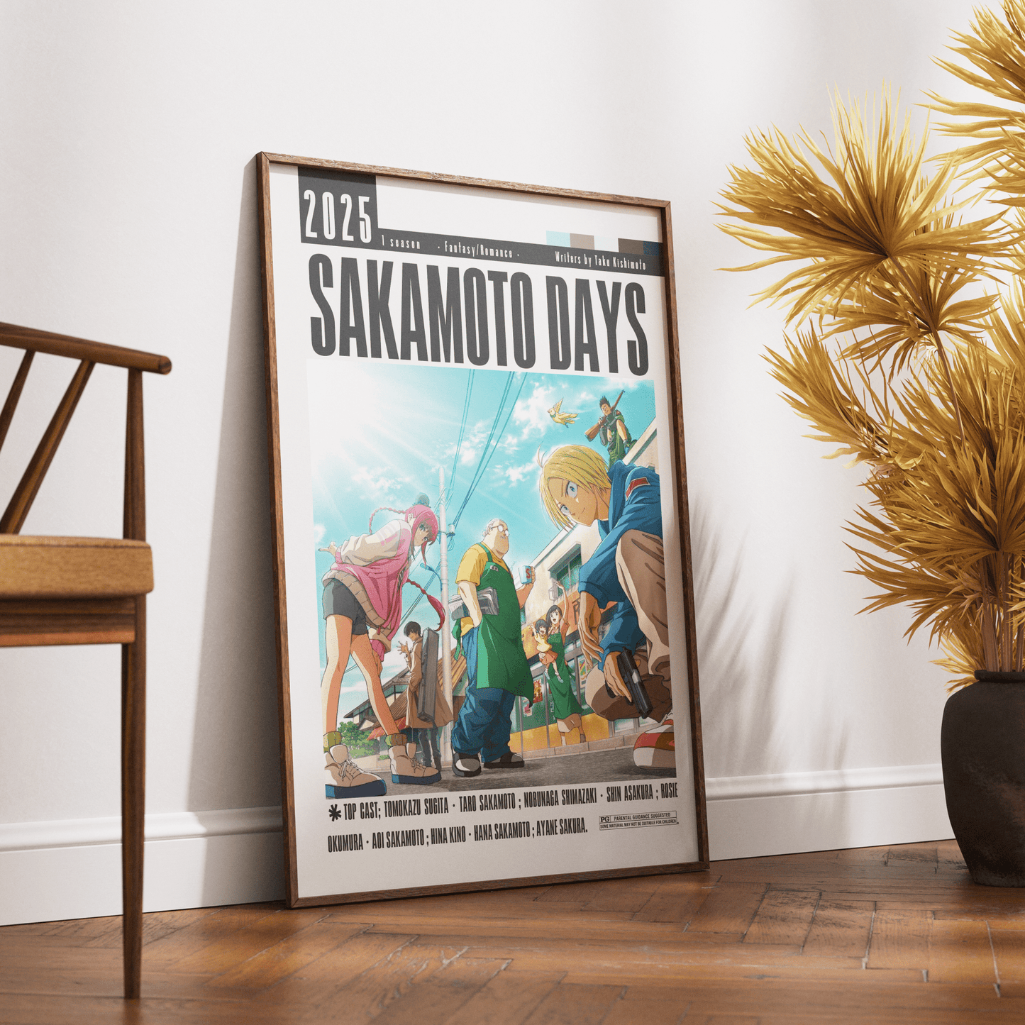 Sakamoto Days Movie Posters - 98typesModern Minimal Movies