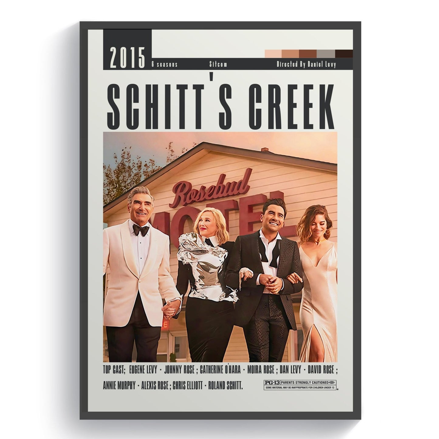 Schitt's Creek TV Series Posters - 98typesModern Minimal Movies