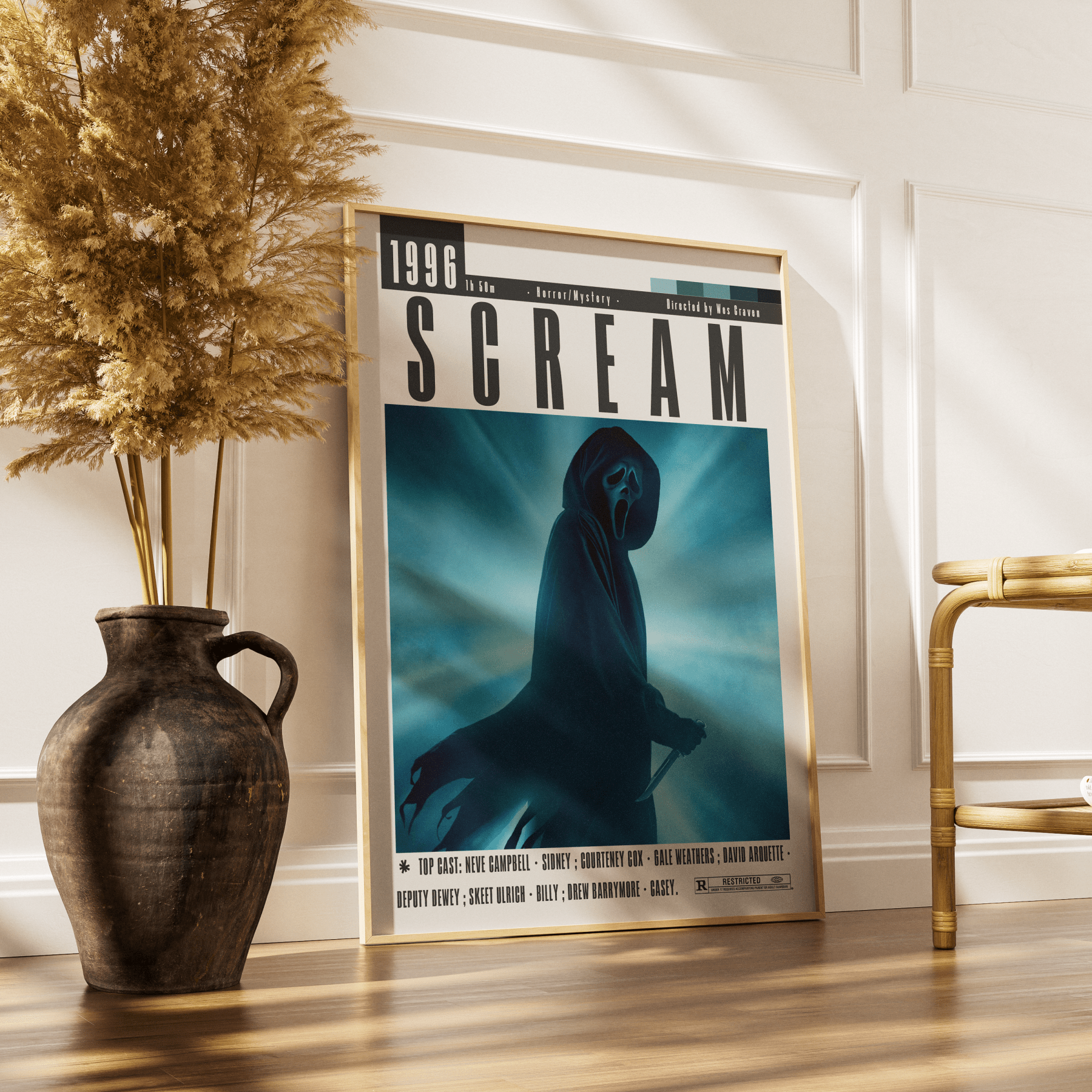 Scream Poster | Wes Craven Movie - 98types