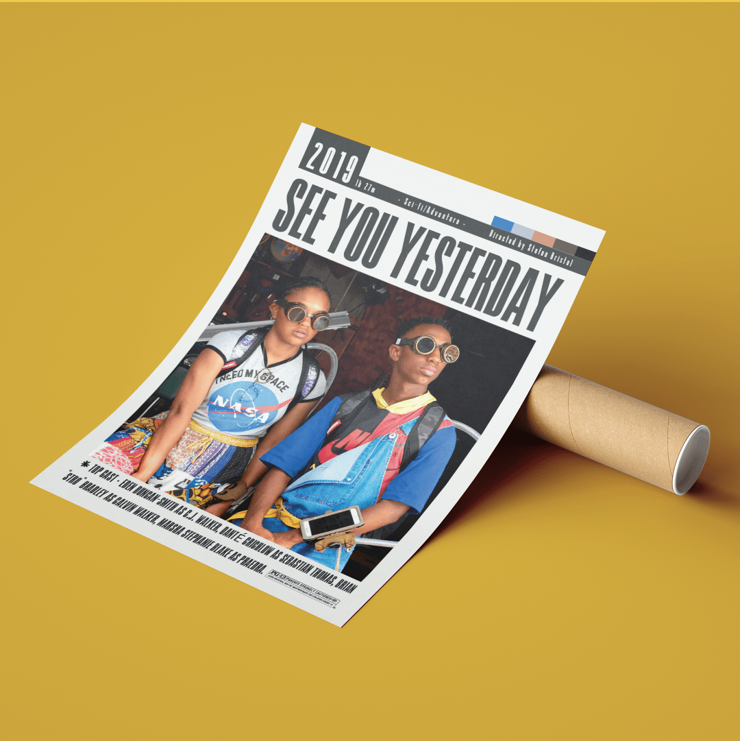 See You Yesterday 2019 Movie Posters - 98typesModern Minimal Movies