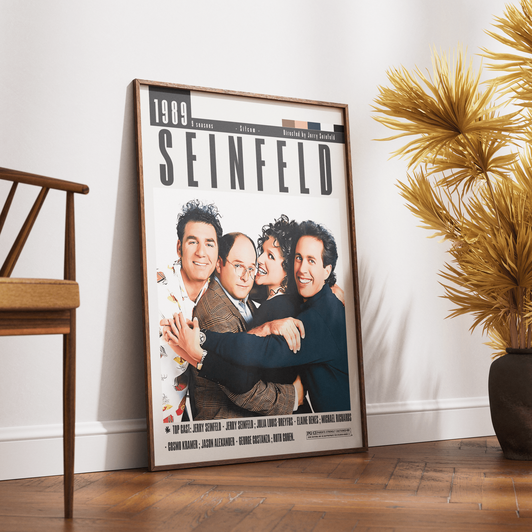 Seinfeld TV Serie Poster - 98typesModern Minimal Movies
