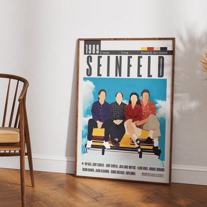 Seinfeld TV Series Poster - 98typesModern Minimal Movies