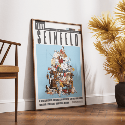 Seinfeld TV Series Posters - 98typesModern Minimal Movies