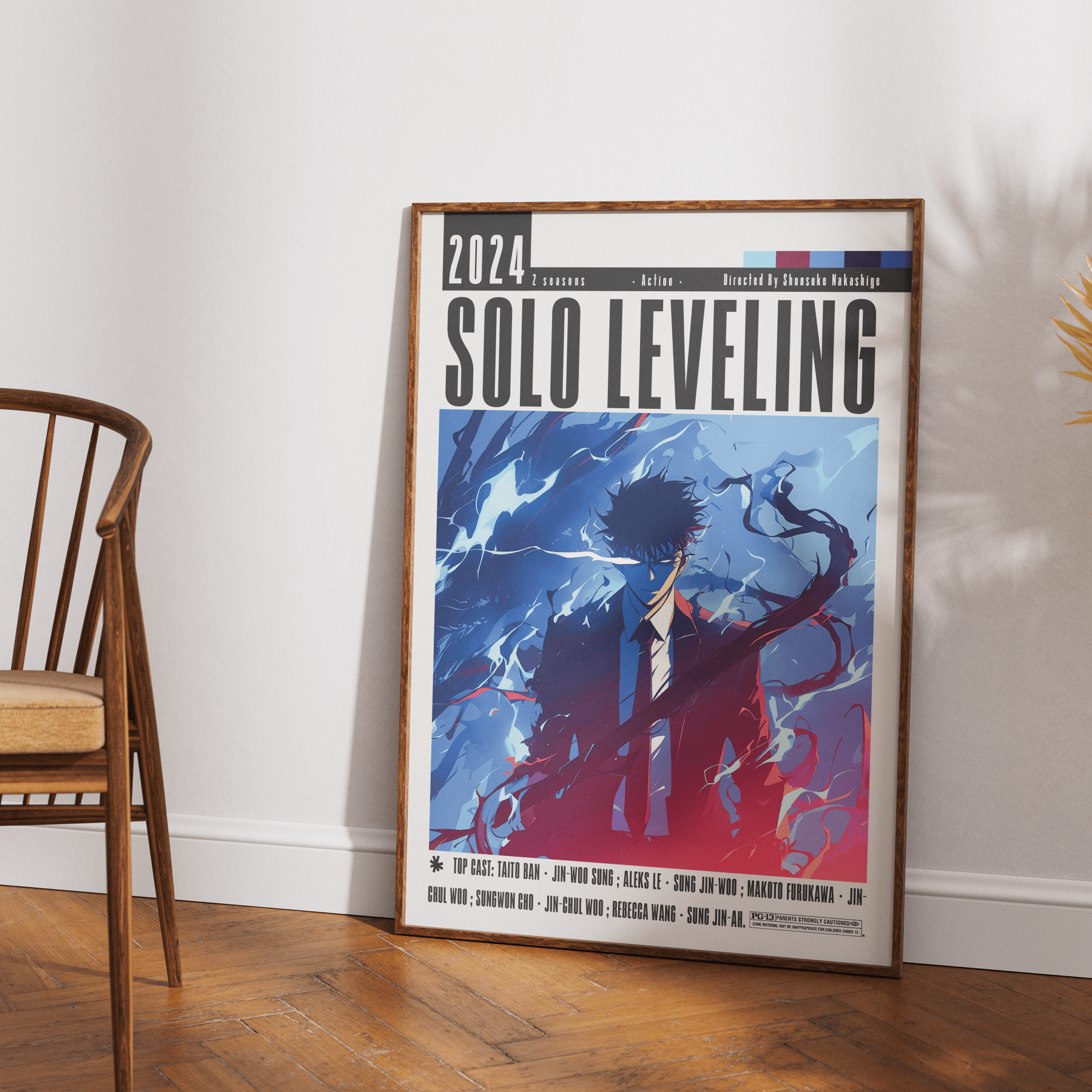 Solo Leveling Film Posters - 98typesModern Minimal Movies