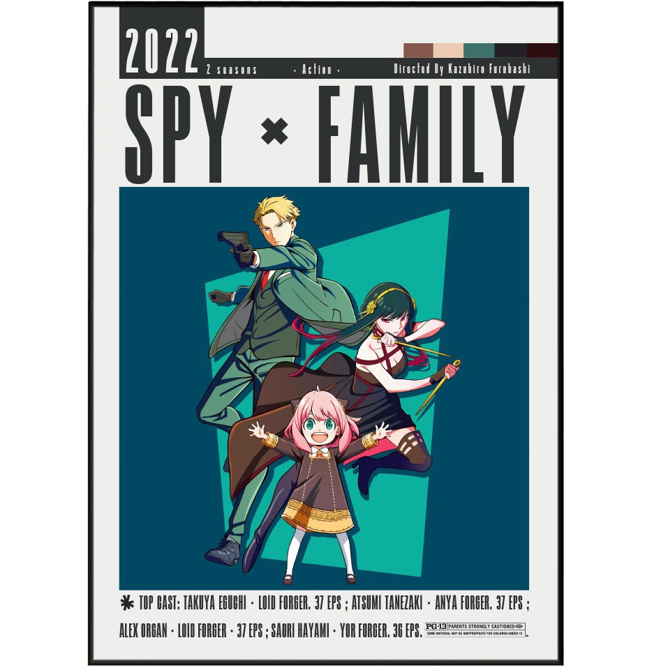 Spy × Family Film Posters - 98types