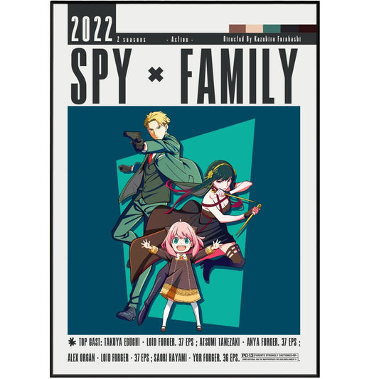 Spy × Family Film Posters - 98types