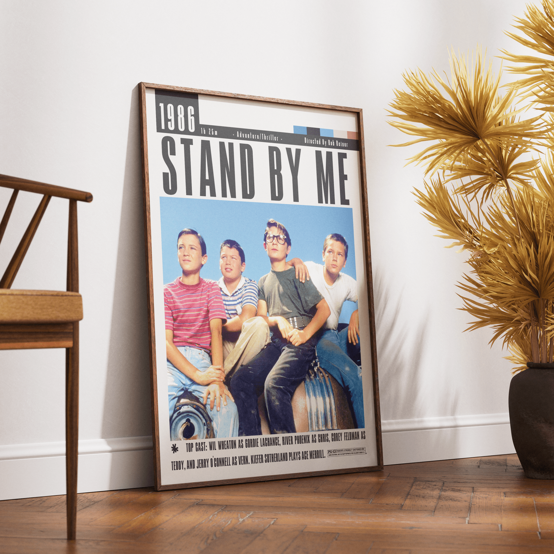 Stand by Me 1986 Film Posters - 98typesModern Minimal Movies