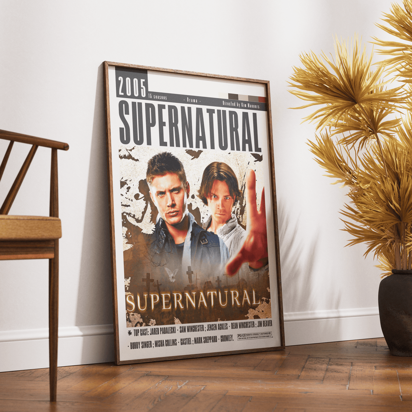 Supernatural Tv Serie Posters - 98typesModern Minimal Movies