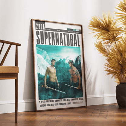Supernatural Tv Series Poster - 98typesModern Minimal Movies