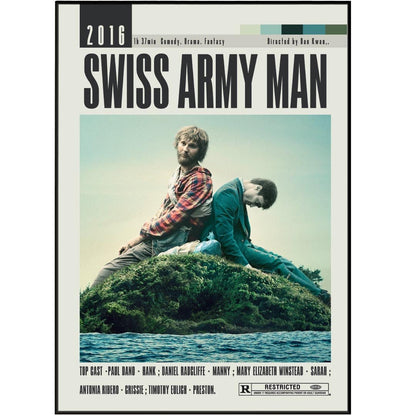 Swiss Army Man Posters | Dan Kwan Movies - 98typesModern Minimal Movies