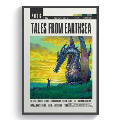 Tales from Earthsea Movies Posters - 98typesModern Minimal Movies